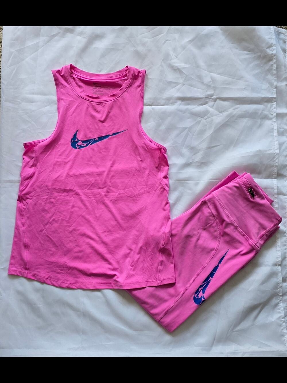 Nike Hot Pink Dri-FIT Athletic Top